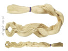 Włosy syntetyczne do warkoczyków - 100% Kanekalon - platynowy blond nr 613 ekstra długie duża paczka X-Pression