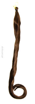 Włosy syntetyczne nr 12 - jasny brąz pony 