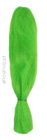 Kolorowe włosy syntetyczne do warkoczyków - 100% Kanekalon - zielone zielony