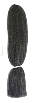 Włosy syntetyczne do warkoczyków - 100% Kanekalon - mieszany szary M44 / Outre 